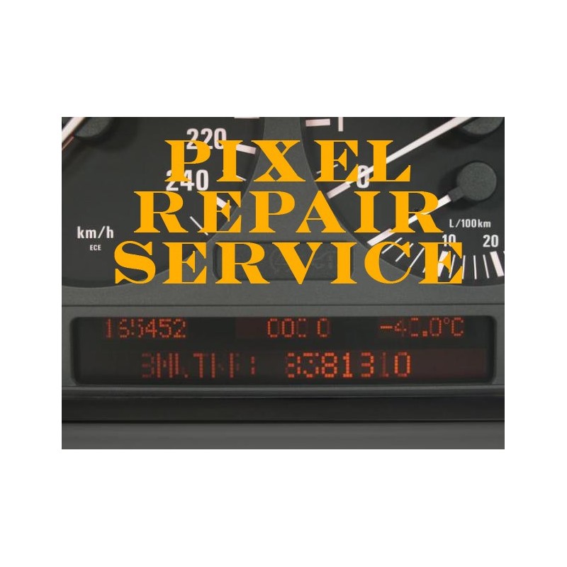 BMW E38, E39, E53 instrument cluster  dead pixel repair service