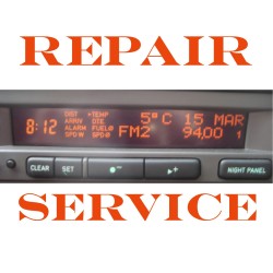 Saab 9-3, 9-5 SID (Saab information display) dead pixel repair service