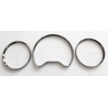 Mercedes-Benz W210 Pre-Facelift Snap on Black Chrome Color Gauges Rings