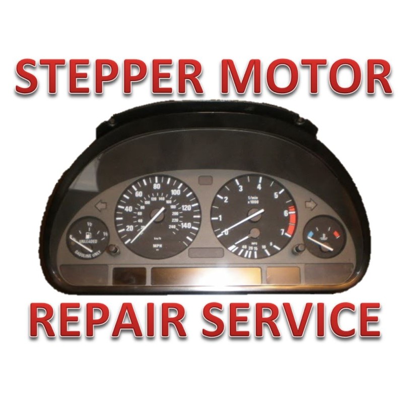 BMW E38, E39, E53 instrument cluster stepper motor repair service