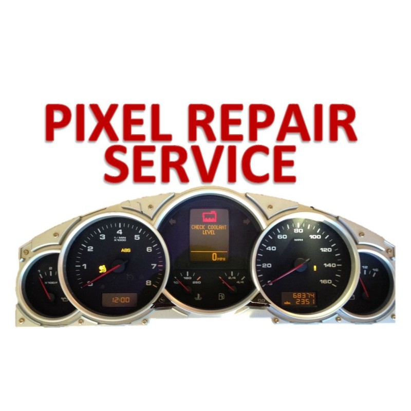 Porsche Cayenne Instrument Cluster LCD Display Pixel Repair Service