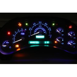 Speedometer Needle Glow LED PCB Upgrade Kit 7pcs Dual Circuit 3528